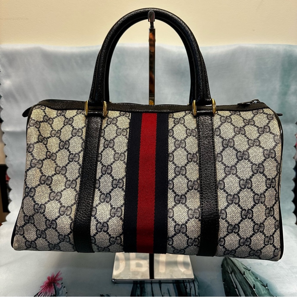 Vintage Gucci Boston Bag - Picture 2 of 12